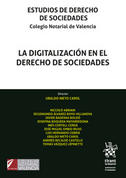 Imagen de portada del libro La digitalización en el derecho de sociedades