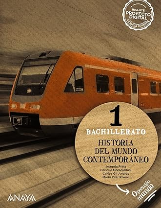 Imagen de portada del libro Historia del Mundo Contemporáneo, 1 Bachillerato, Operación mundo