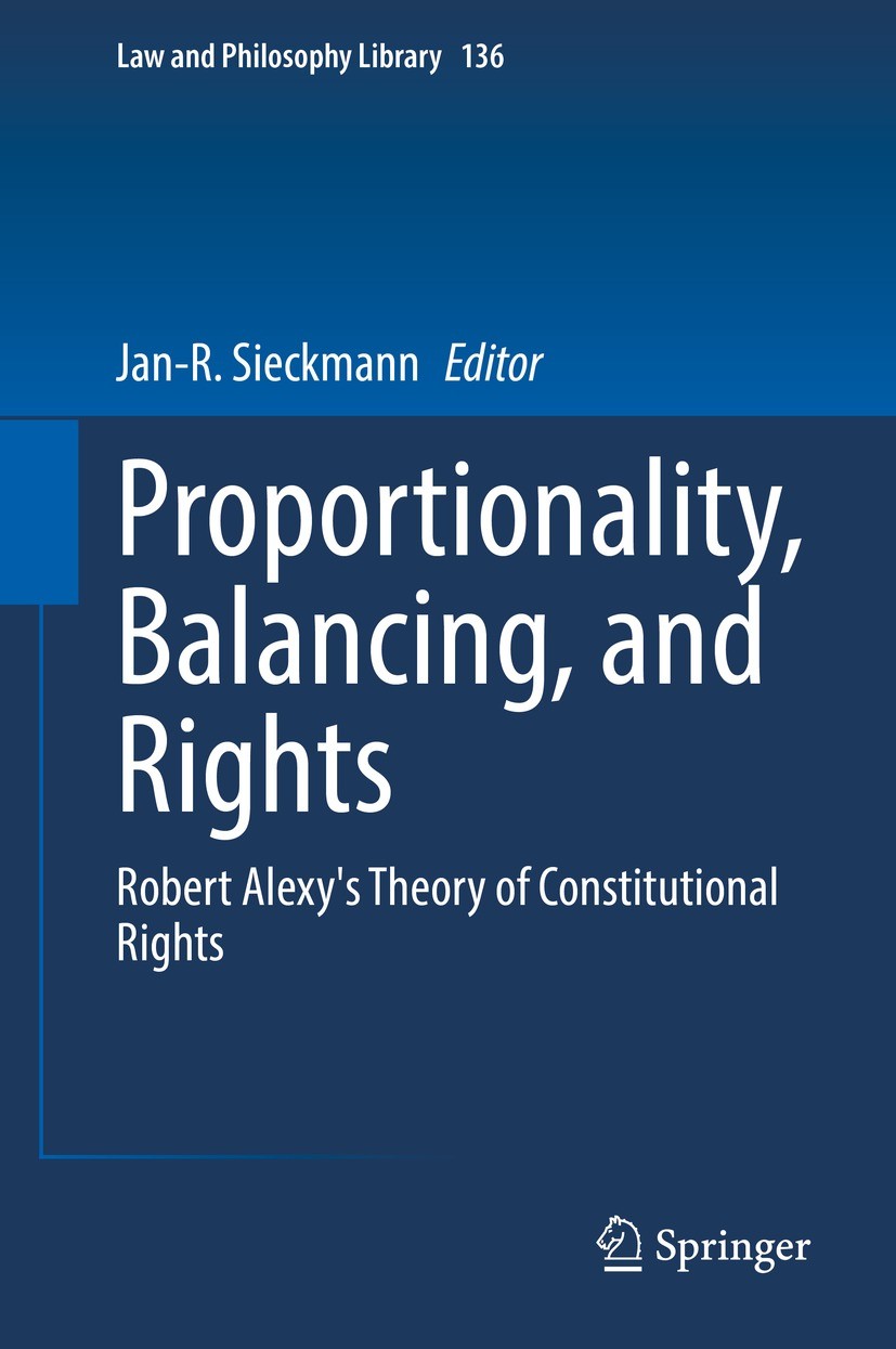 Imagen de portada del libro Proportionality, balancing, and rights