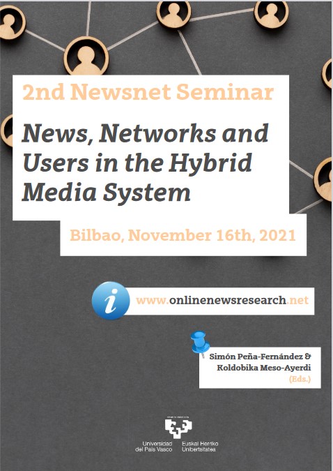 Imagen de portada del libro News , networks and users in the hybrid media system