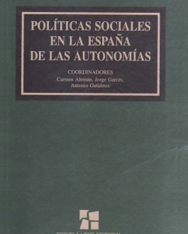 Imagen de portada del libro Políticas sociales en la España de las autonomías