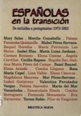 Imagen de portada del libro Españolas en la Transición : de excluidas a protagonistas (1973-1982)