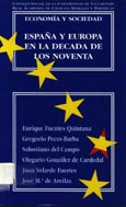 Imagen de portada del libro Economía y sociedad : España y Europa en la década de los noventa