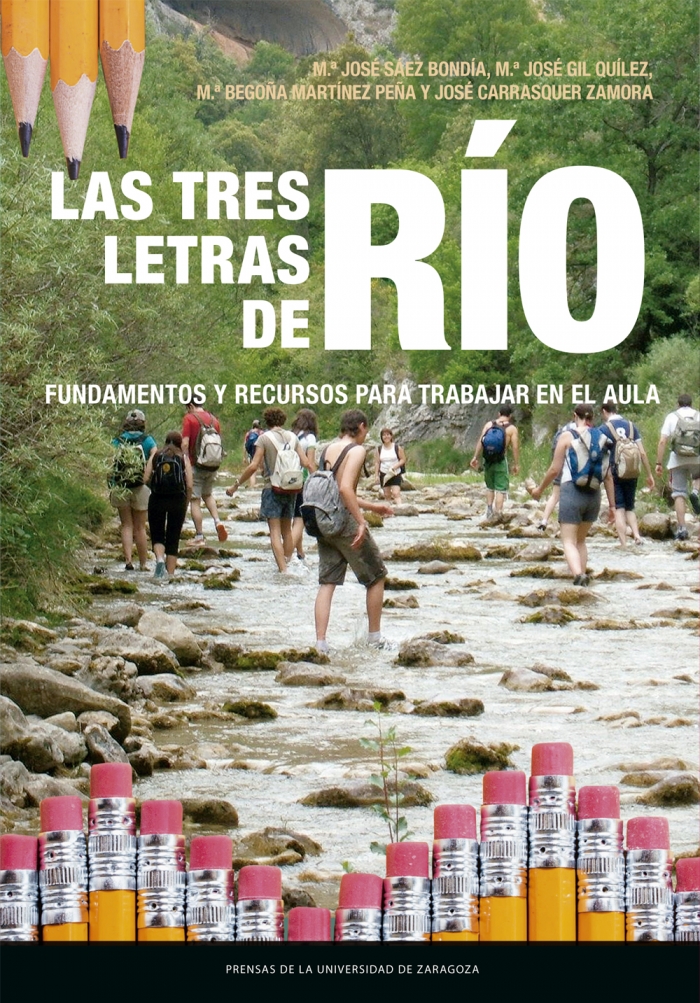 Imagen de portada del libro Las tres letras de río