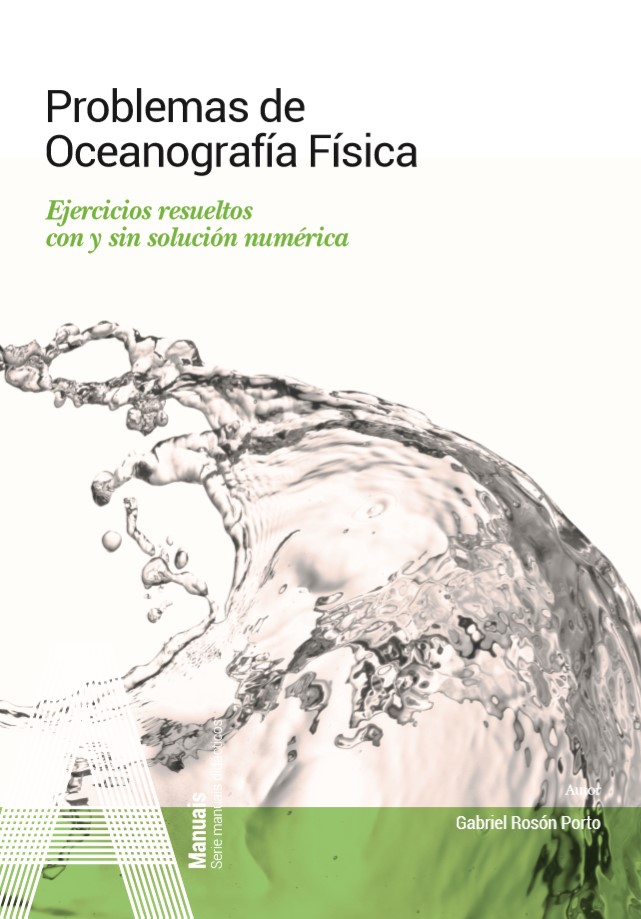 Imagen de portada del libro Problemas de Oceanografía Física