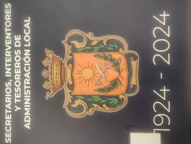 Imagen de portada del libro Secretarios, interventores y tesoreros de administración local. 1924-2024