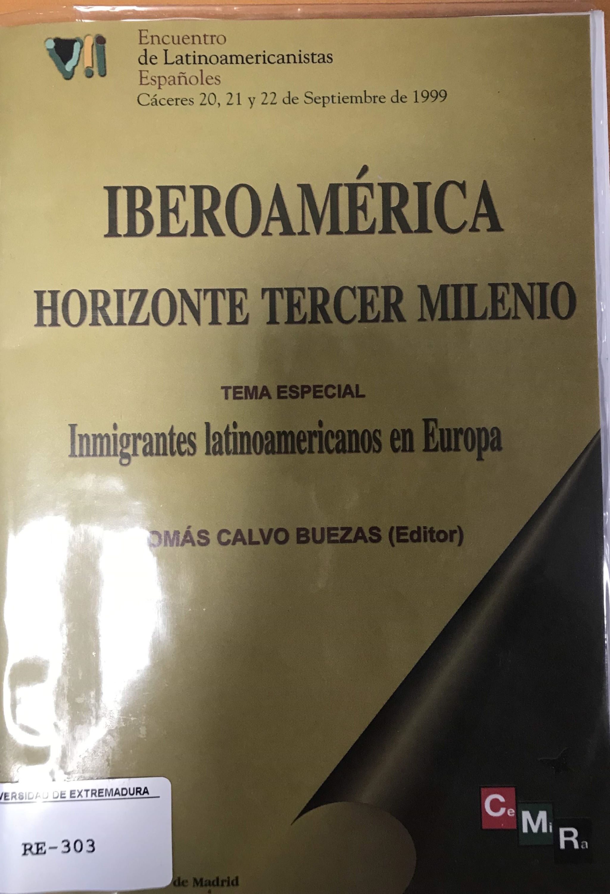Imagen de portada del libro Iberoamérica Horizonte Tercer Milenio