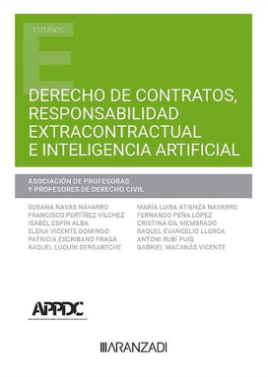 Imagen de portada del libro Derecho de contratos, responsabilidad extracontractual e inteligencia artificial