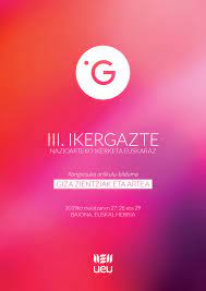 Imagen de portada del libro III. Ikergazte. Nazioarteko ikerketa euskaraz. Kongresuko artikulu bilduma