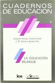 Imagen de portada del libro La educación bilingüe