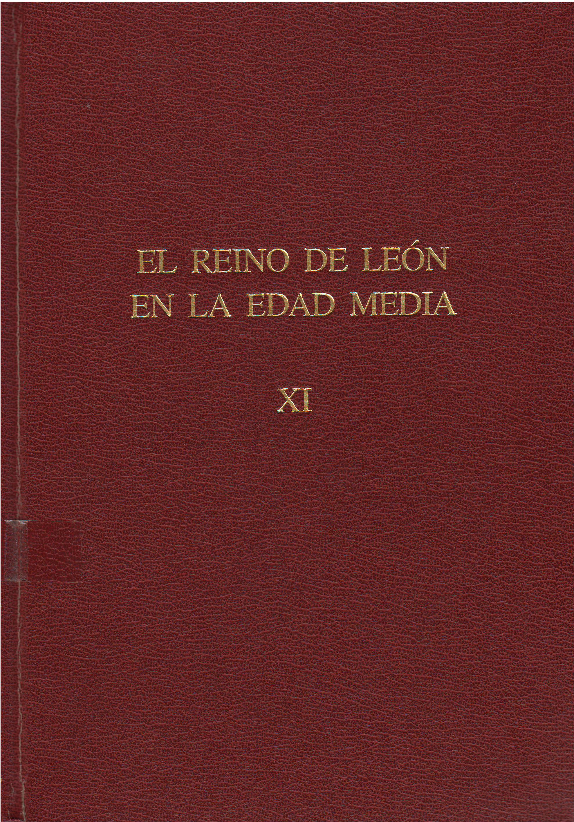 Imagen de portada del libro El reino de León en la Edad Media (XI)