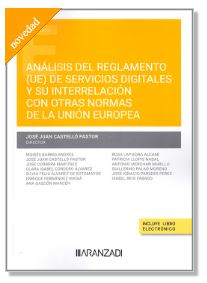 Imagen de portada del libro Análisis del reglamento (UE) de servicios digitales y su interrelación con otras normas de la Unión Europea