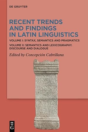 Imagen de portada del libro Recent trends and findings in Latin linguistics