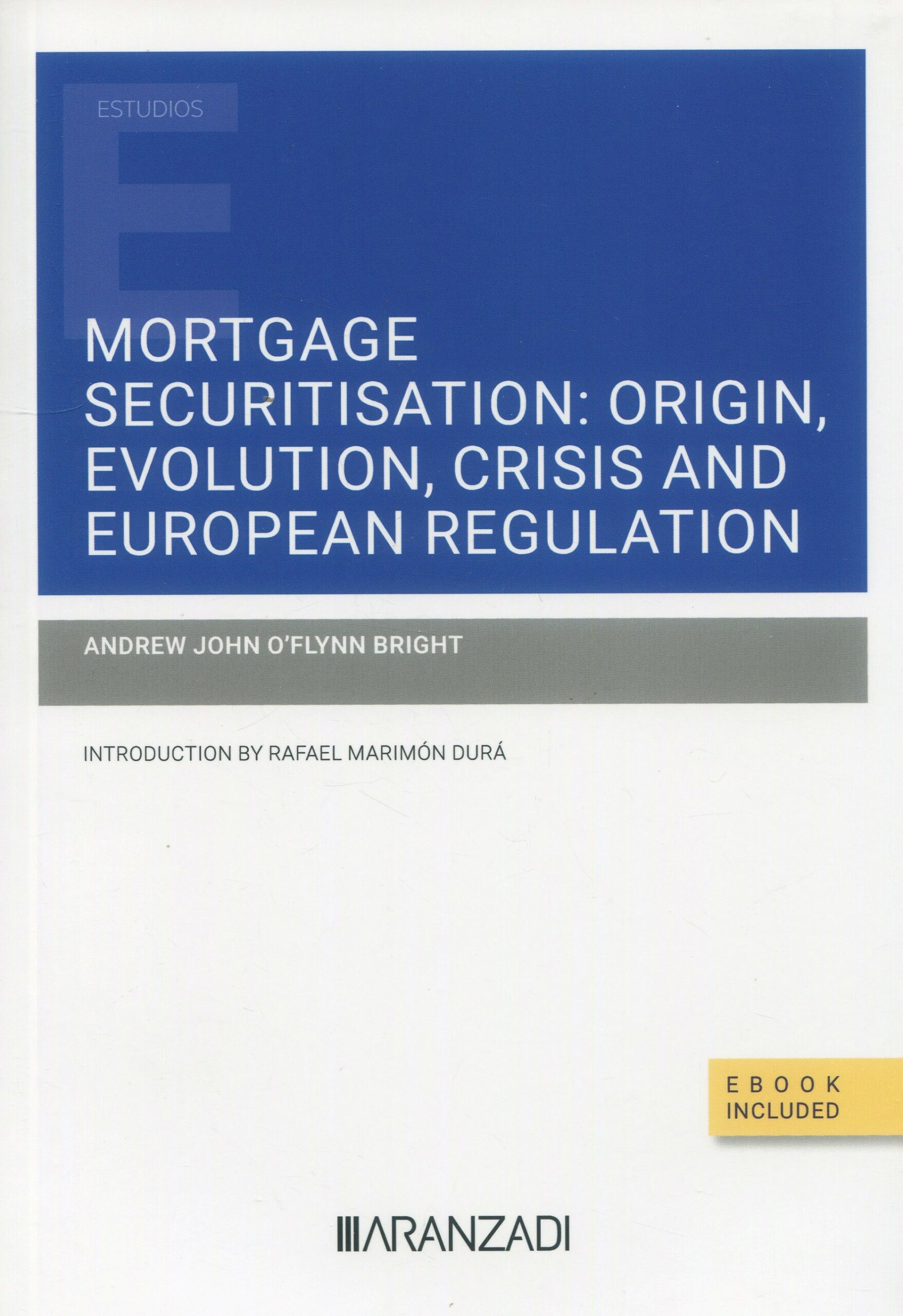 Imagen de portada del libro Mortgage securitisation