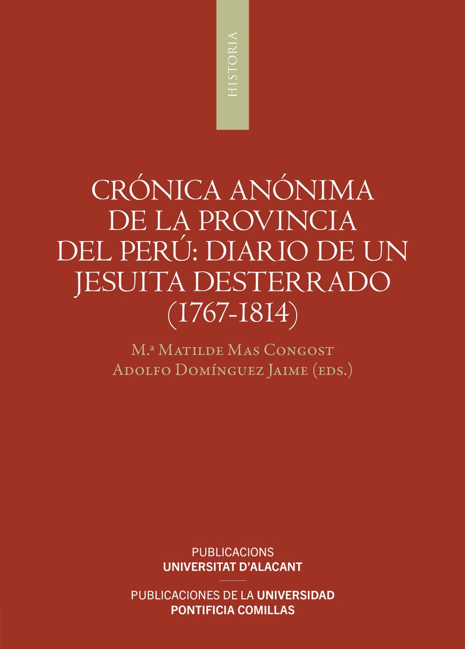 Imagen de portada del libro Crónica anónima de la provincia del Perú