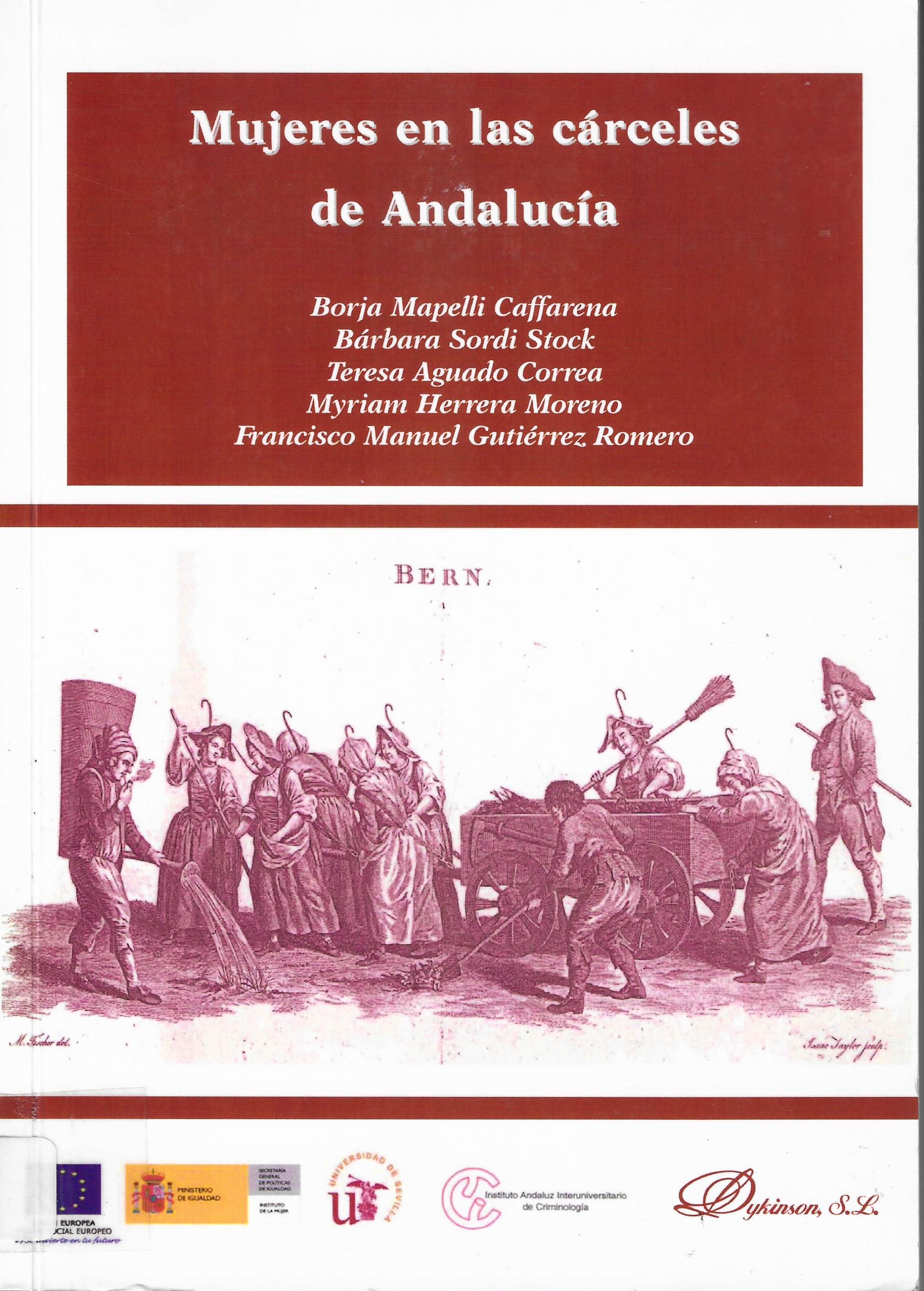 Imagen de portada del libro Mujeres en las cárceles de Andalucía