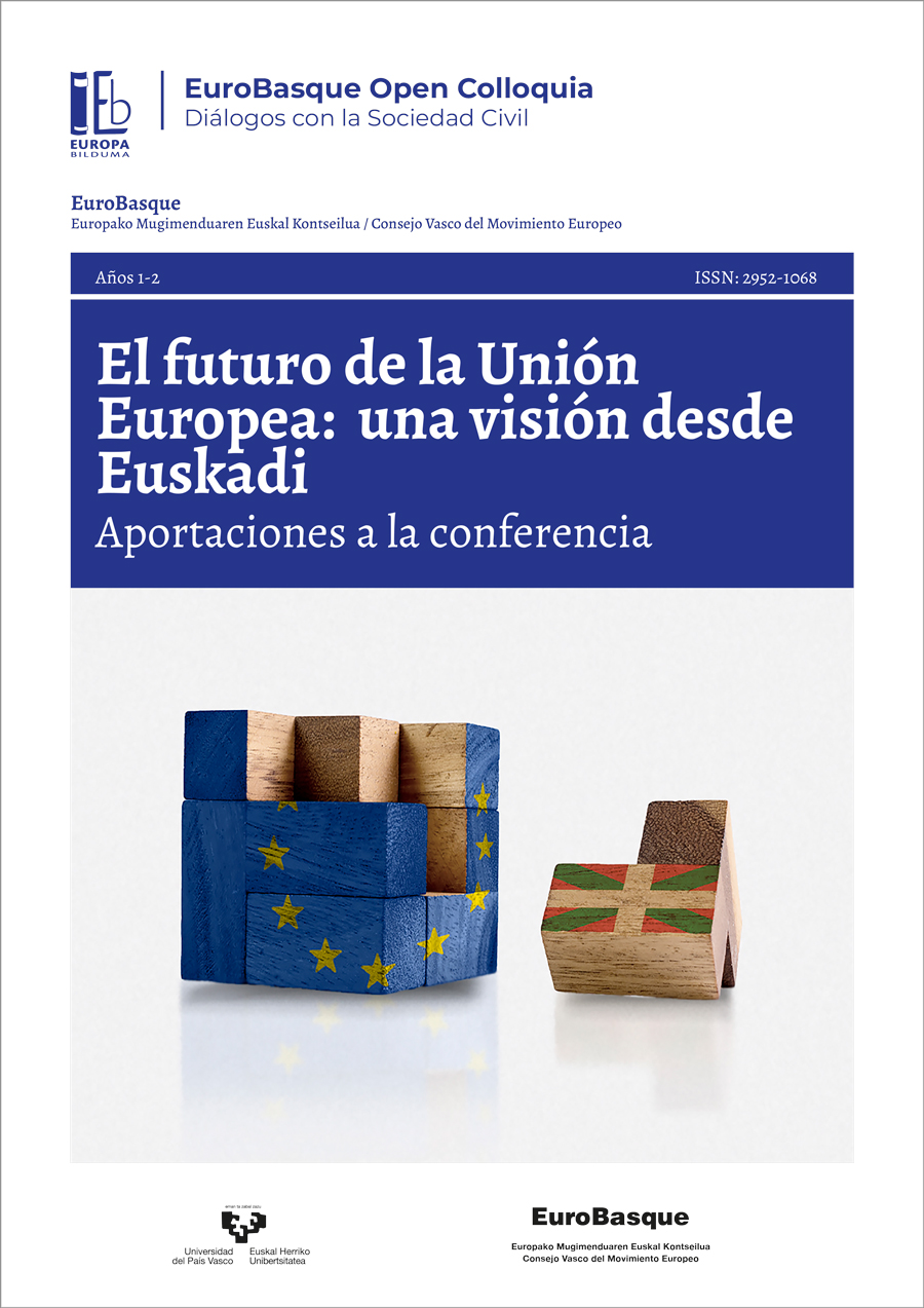 Imagen de portada del libro El futuro de la Unión Europea