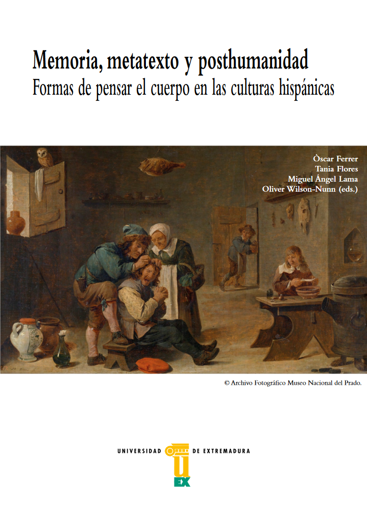 Imagen de portada del libro Memoria, metatexto y posthumanidad