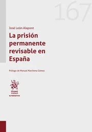 Imagen de portada del libro La prisión permanente revisable en España