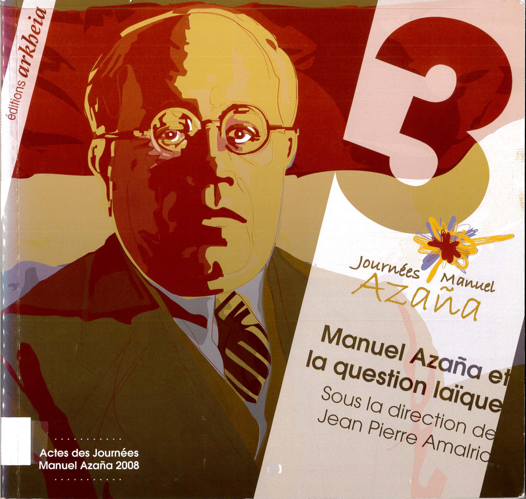 Imagen de portada del libro Manuel Azaña et la question laïque
