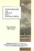 Imagen de portada del libro Contribución a la crítica de la política social