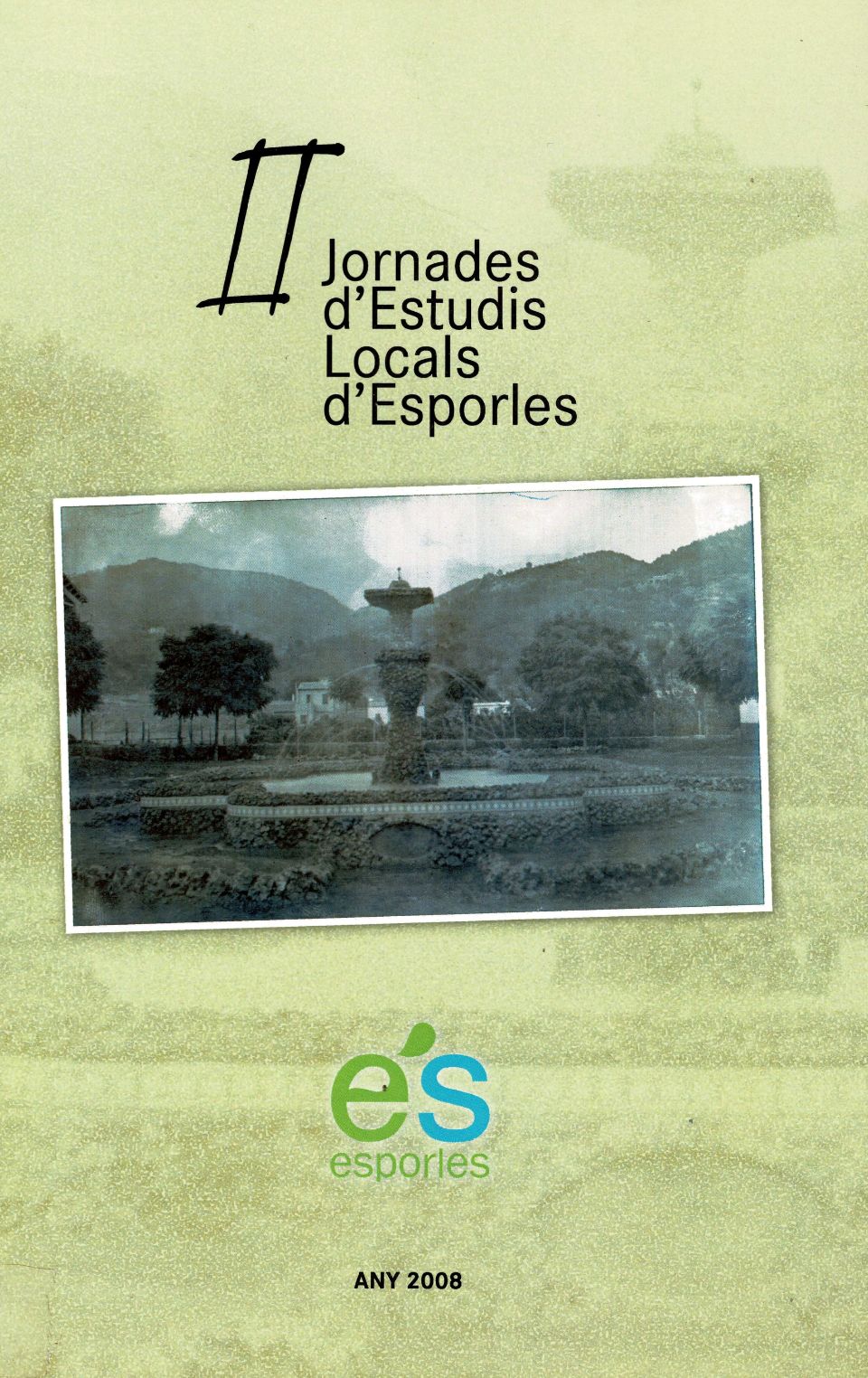Imagen de portada del libro II Jornades d'Estudis Locals d'Esporles