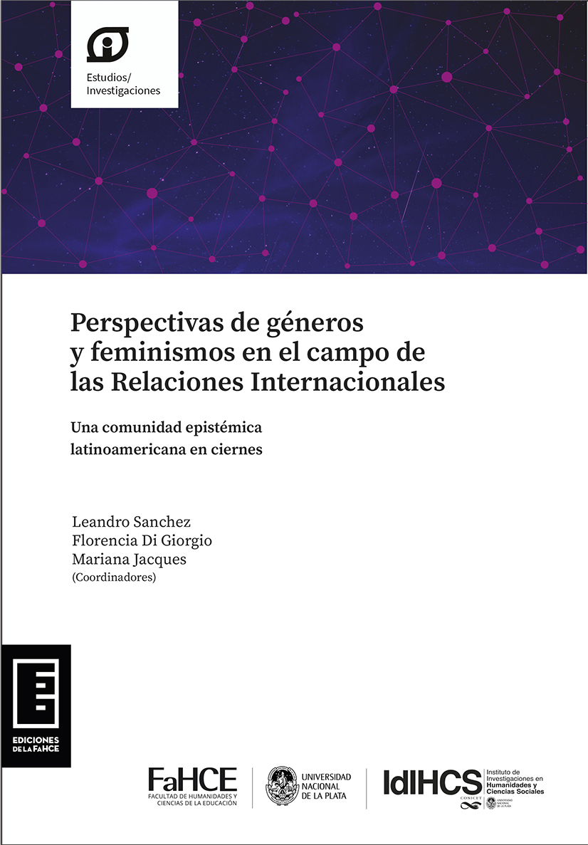 Imagen de portada del libro Perspectivas de géneros y feminismos en el campo de las Relaciones Internacionales