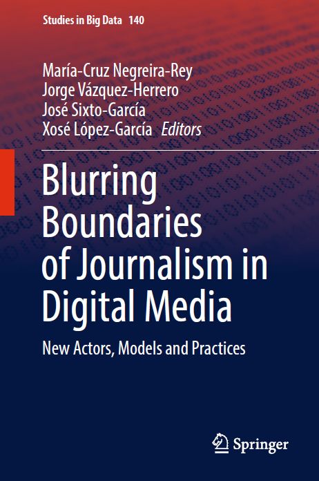 Imagen de portada del libro Blurring boundaries of journalism in digital media