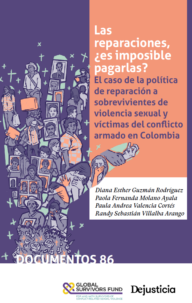 Imagen de portada del libro Las reparaciones, ¿es imposible pagarlas? El caso de la política de reparación a sobrevivientes de violencia sexual y víctimas del conflicto armado en Colombia
