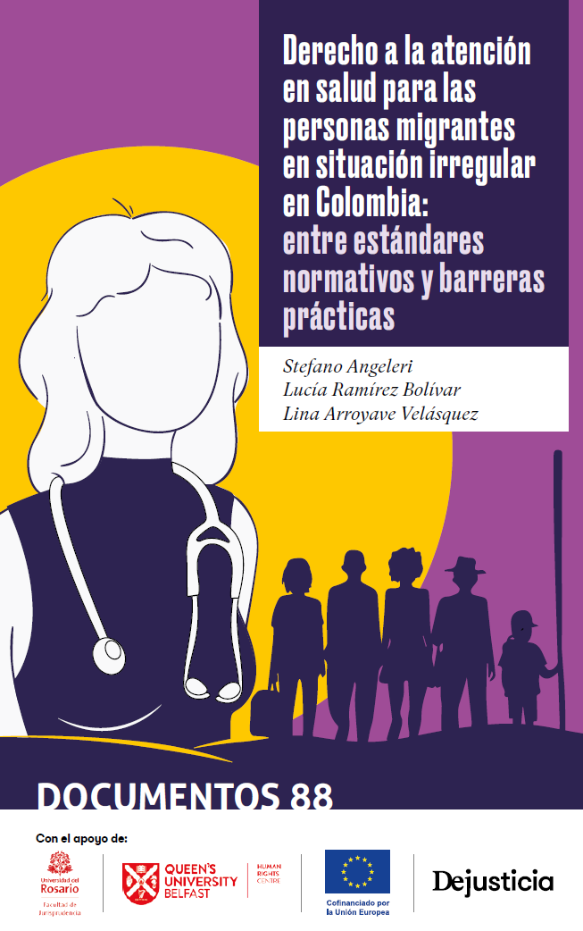 Imagen de portada del libro Derecho a la atención en salud para las personas migrantes en situación irregular en Colombia