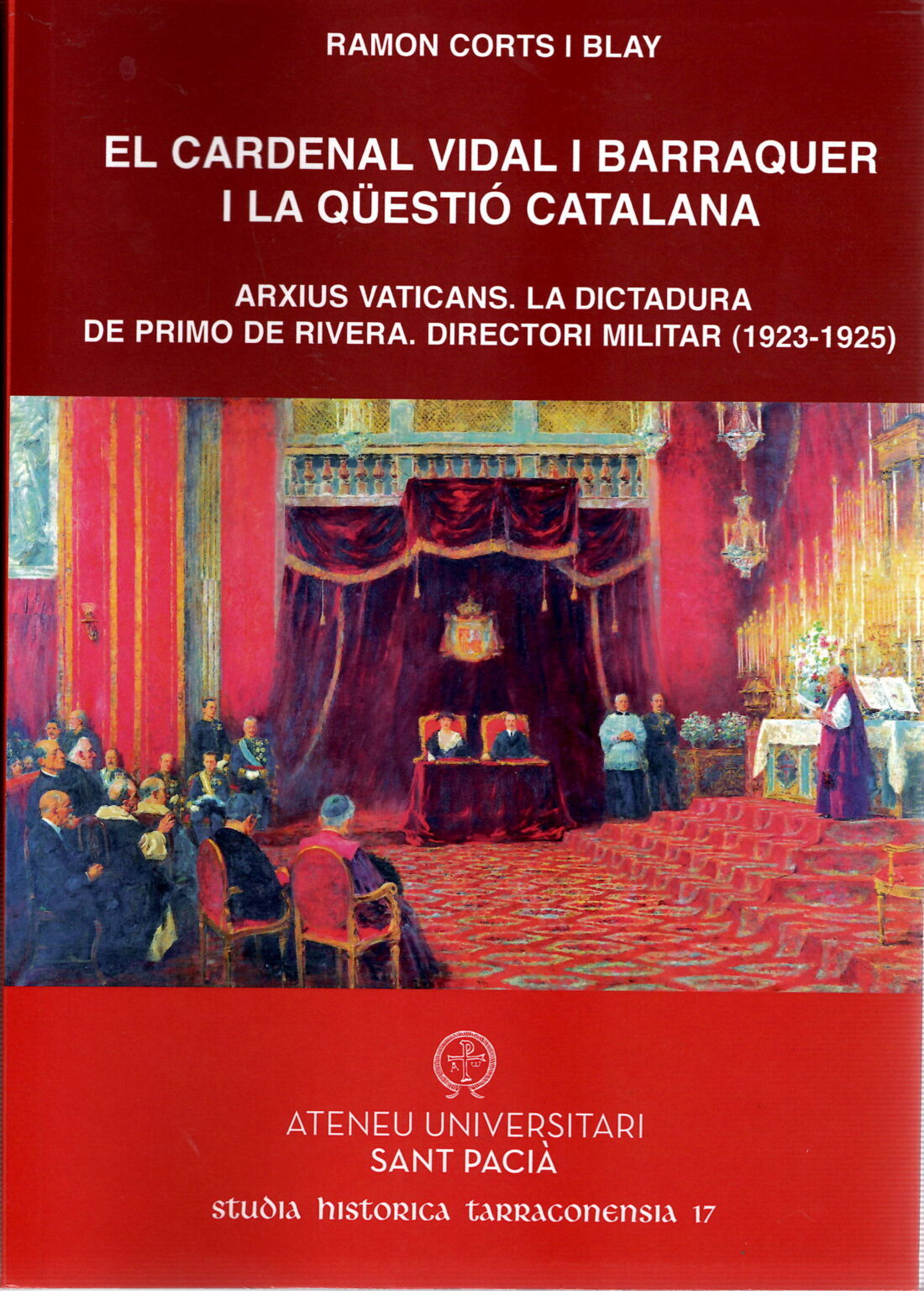 Imagen de portada del libro El Cardenal Vidal i Barraquer i la qüestió catalana