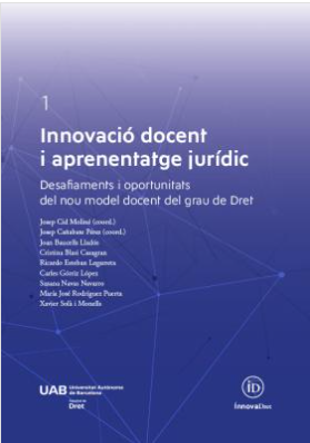 Imagen de portada del libro Innovació docent i aprenentatge jurídic