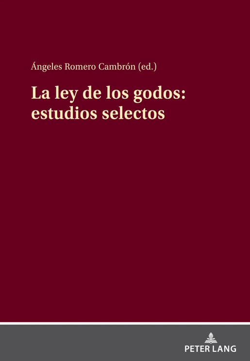 Imagen de portada del libro La ley de los godos