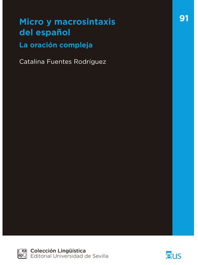 Imagen de portada del libro Micro y macrosintaxis del español