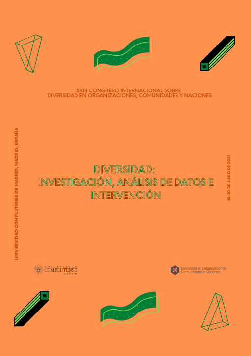 Imagen de portada del libro Actas del XXIII Congreso Internacional de Diversidad en Organizaciones, Comunidades y Naciones