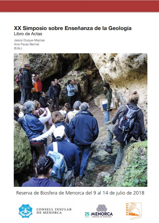 Imagen de portada del libro XX Simposio sobre Enseñanza de la Geología