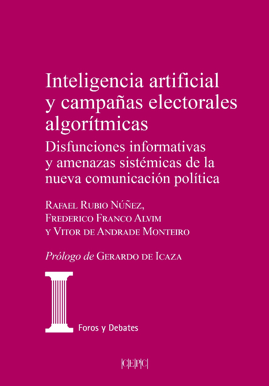 Imagen de portada del libro Inteligencia artificial y campañas electorales alogorítmicas