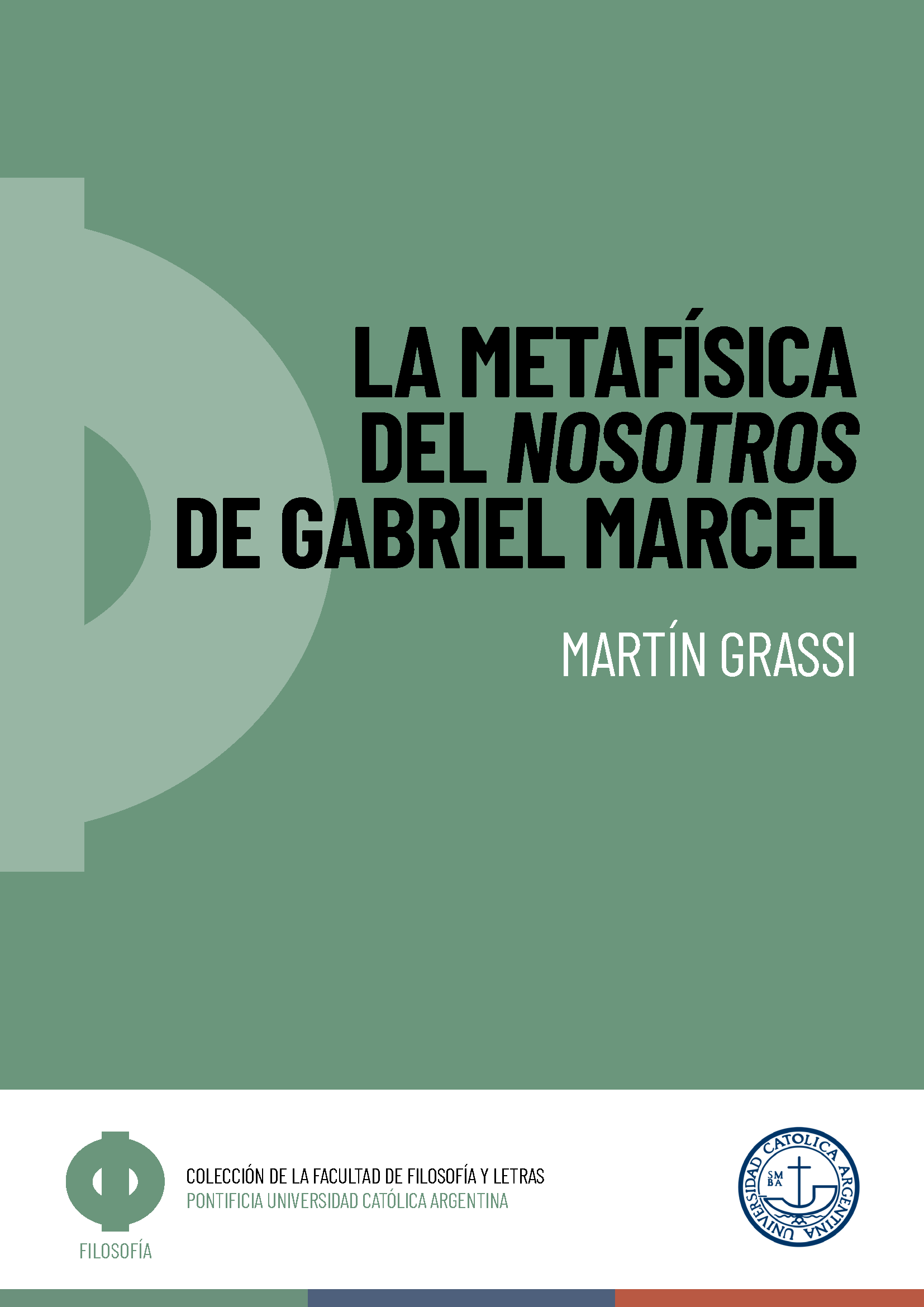 Imagen de portada del libro La metafísica del nosotros de Gabriel Marcel