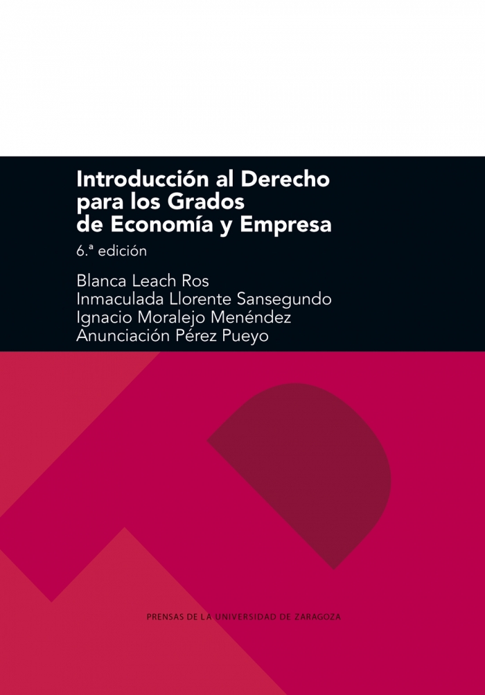 Imagen de portada del libro Introducción al Derecho para los Grados de Economía y Empresa