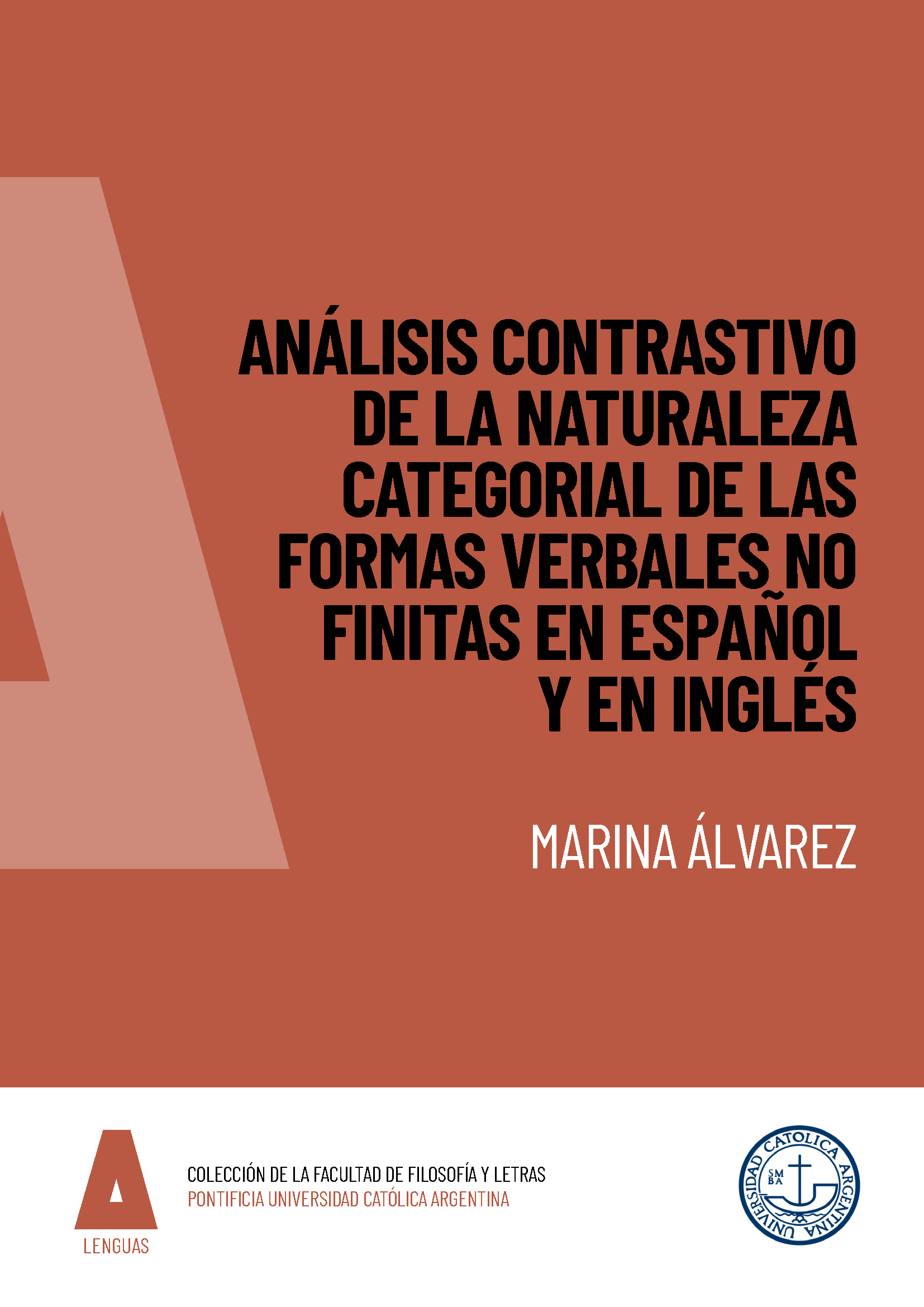 Imagen de portada del libro Análisis contrastivo de la naturaleza categorial de las formas verbales no finitas en español y en inglés