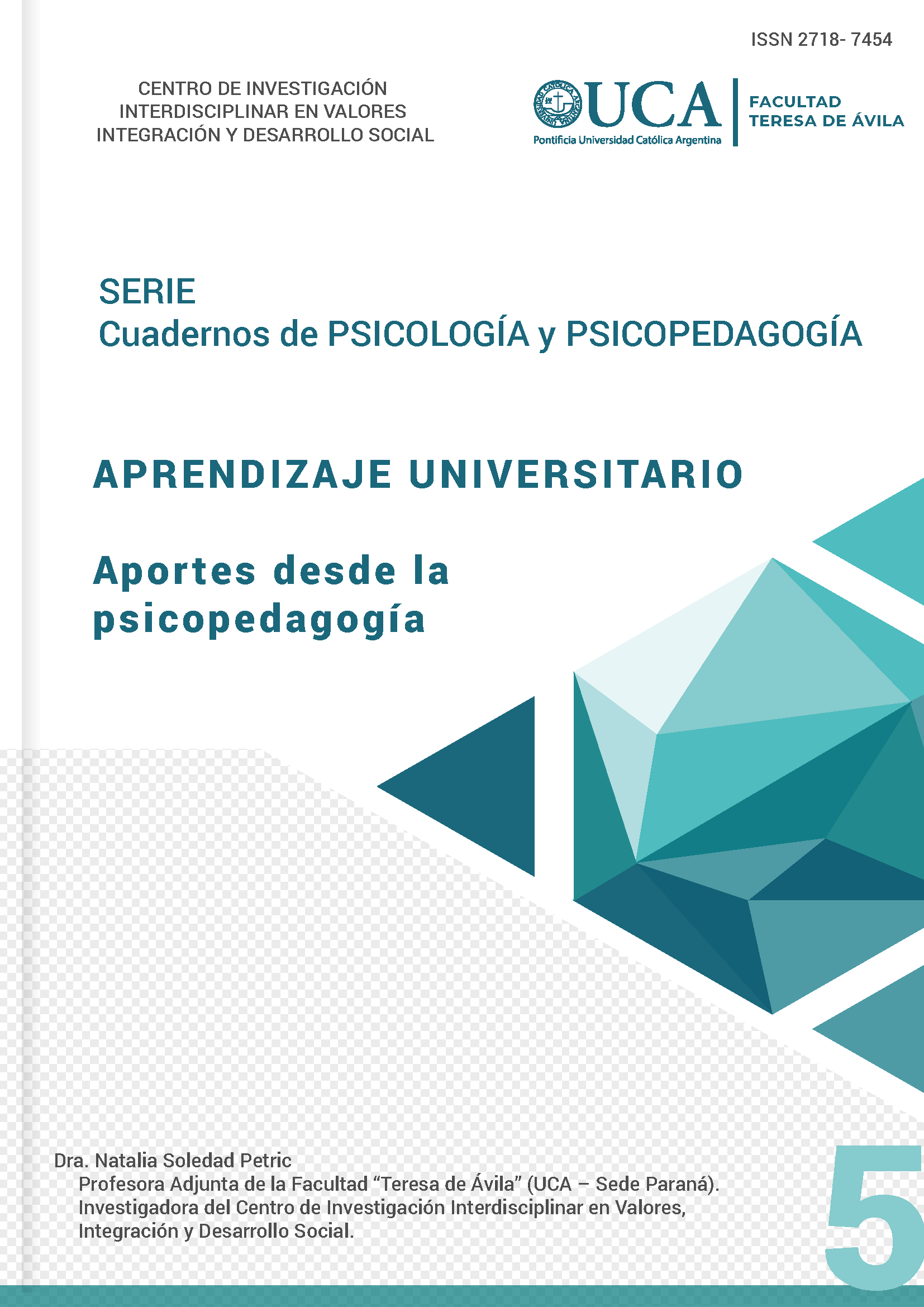 Imagen de portada del libro Aprendizaje universitario. Aportes desde la Psicopedagogía