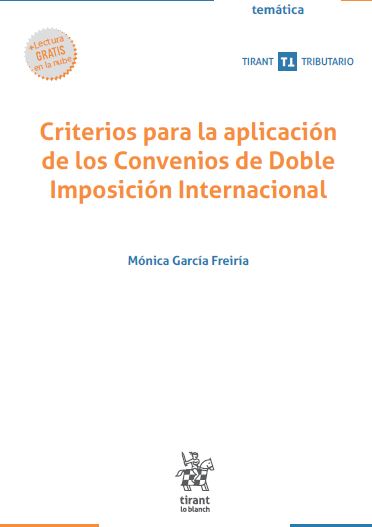 Imagen de portada del libro Criterios para la aplicación de los Convenios de Doble Imposición Internacional