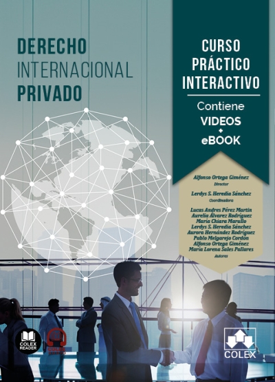 Imagen de portada del libro Derecho internacional privado