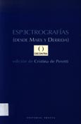 Imagen de portada del libro Espectrografías : (desde Marx y Derrida)