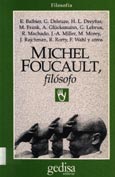 Imagen de portada del libro Michel Foucault, filósofo