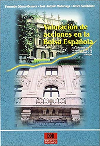 Imagen de portada del libro Valoración de acciones en la Bolsa española