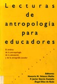 Imagen de portada del libro Lecturas de antropología para educadores . El ámbito de la antropología de la educación y de la etnografía escolar
