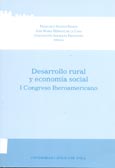Imagen de portada del libro Desarrollo rural y economía social : resúmenes de conferencias y comunicaciones