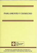 Imagen de portada del libro Parlamento y derecho