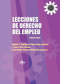 Imagen de portada del libro Lecciones de derecho del empleo